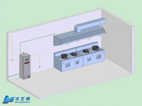 厨房设备细水雾灭火系统的系统组件组成介绍