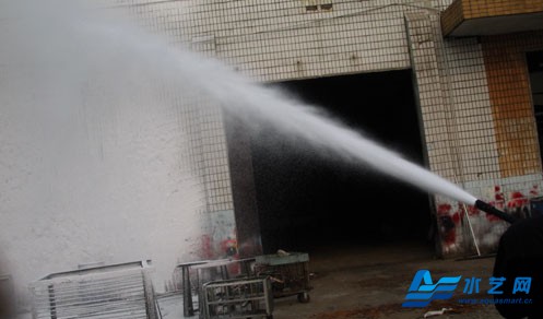 细水雾灭火系统要素分析之细水雾的喷流强度